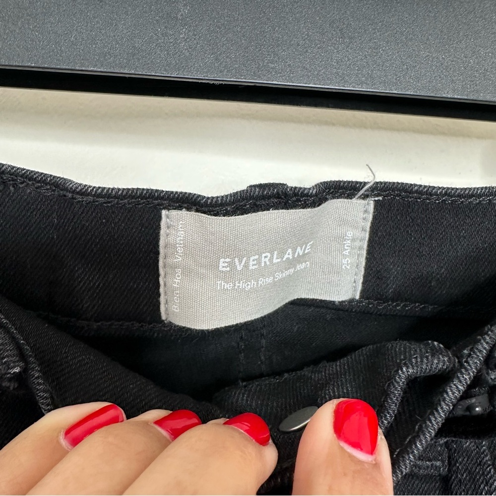 Everlane The Authentic Stretch High-Rise Skinny - Picture 6 of 11